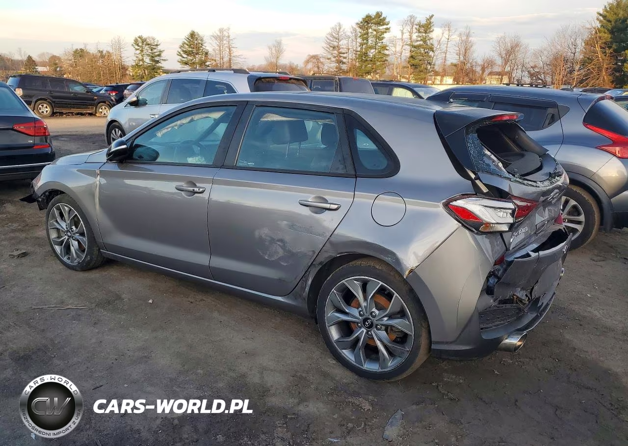 2020 Hyundai Elantra Gt N Line VIN:KMHH55LC7LU135685 - 2