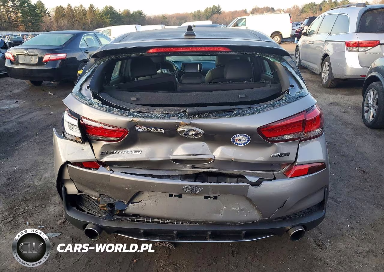 2020 Hyundai Elantra Gt N Line VIN:KMHH55LC7LU135685 - 6
