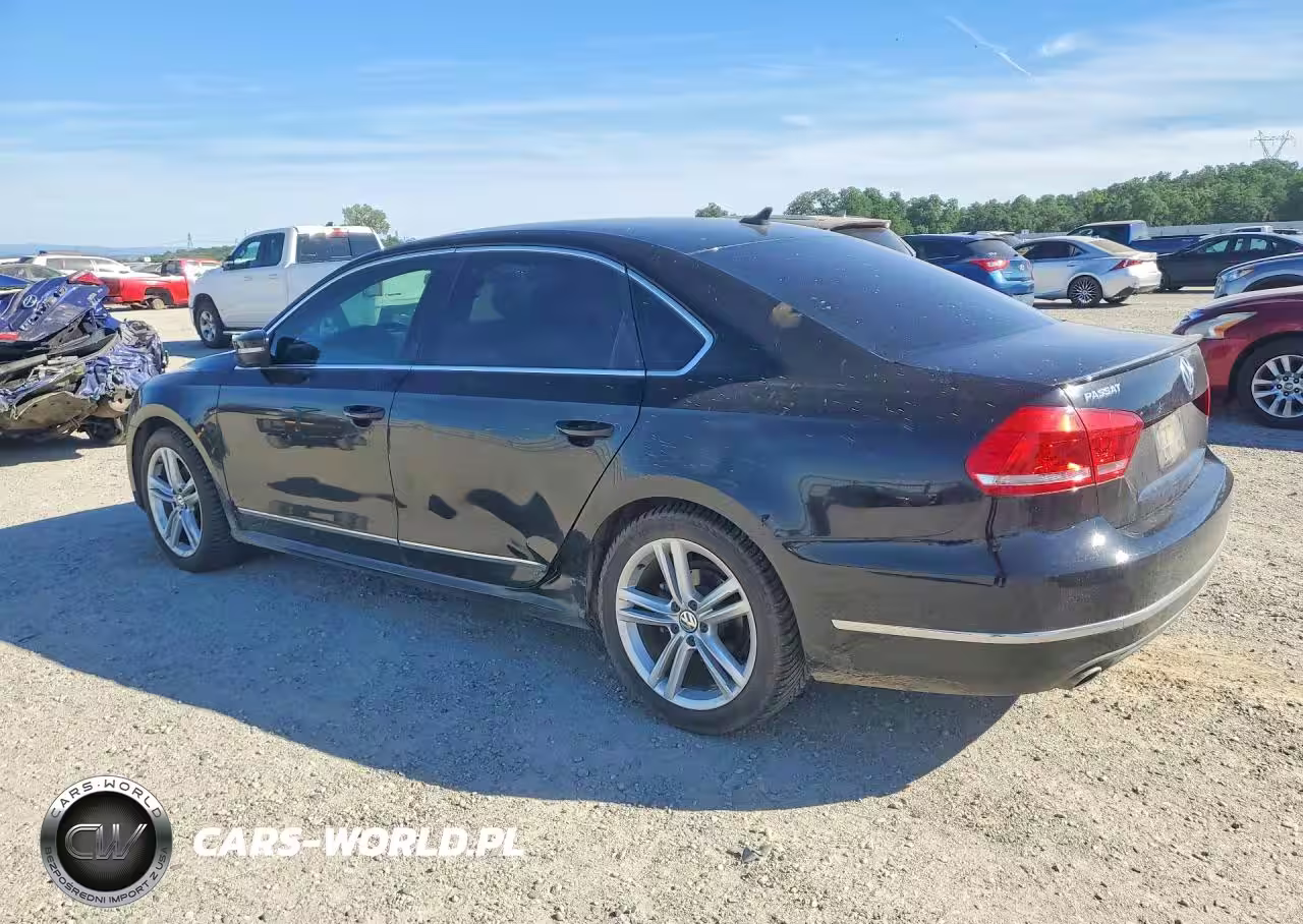 2013 Volkswagen Passat Sel VIN:1VWCN7A31DC122450 - 2
