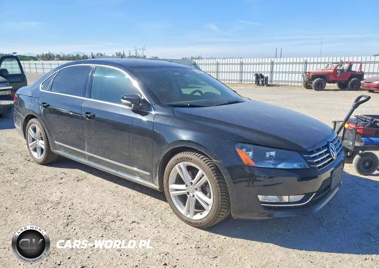 2013 Volkswagen Passat Sel VIN:1VWCN7A31DC122450 - 4