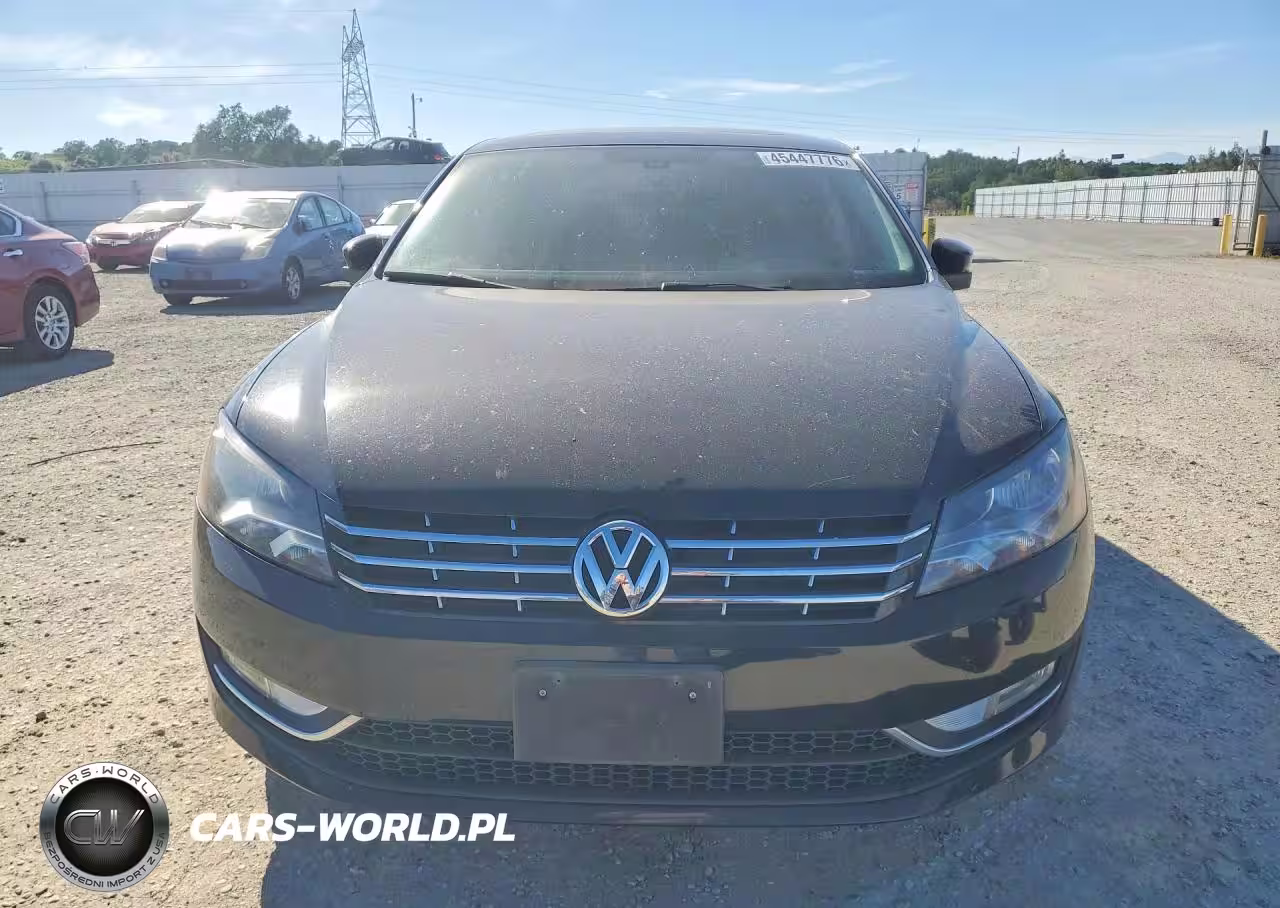 2013 Volkswagen Passat Sel VIN:1VWCN7A31DC122450 - 5
