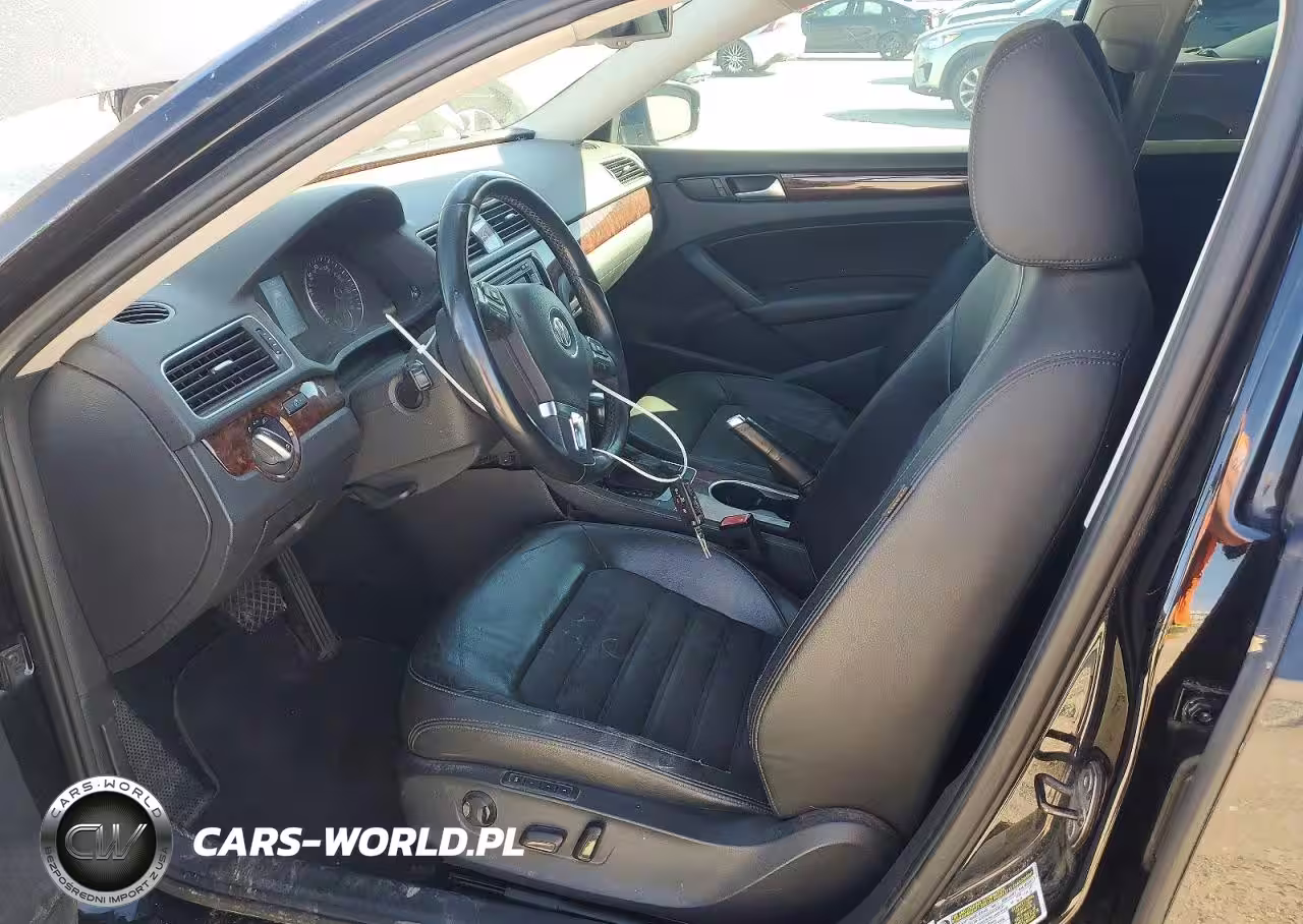 2013 Volkswagen Passat Sel VIN:1VWCN7A31DC122450 - 7