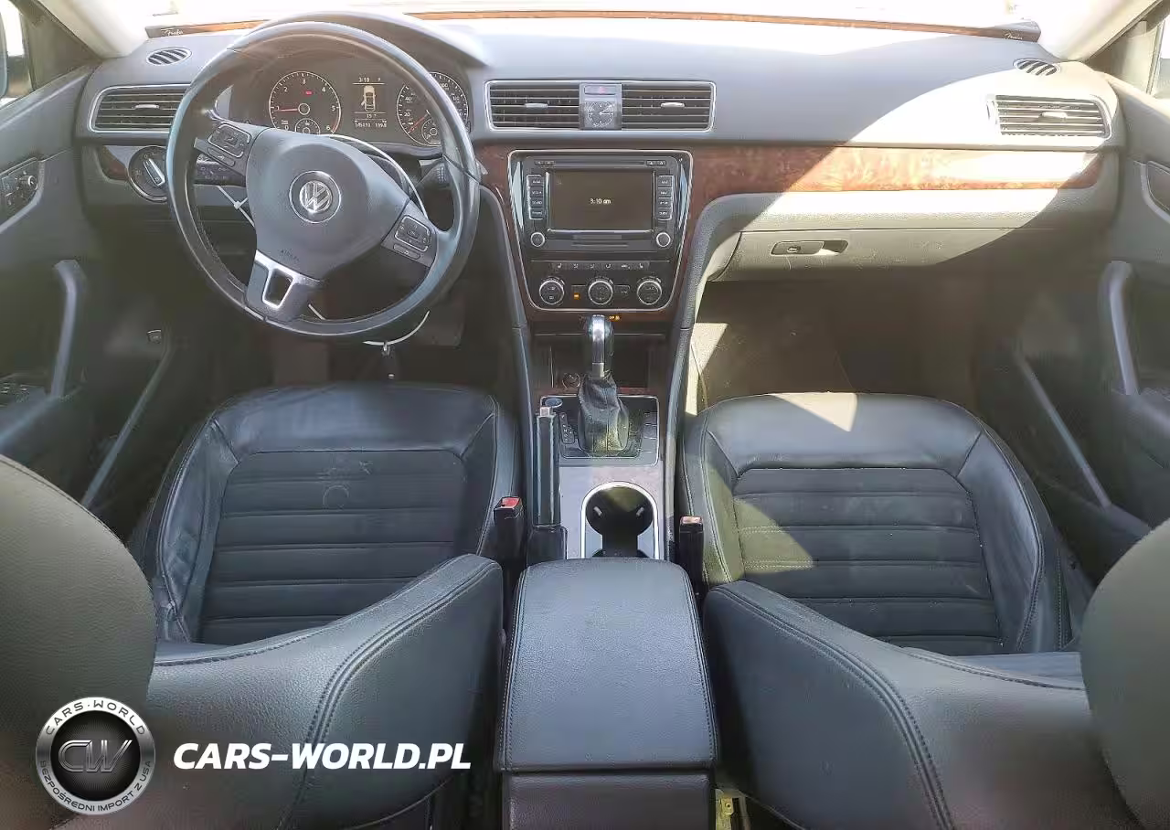 2013 Volkswagen Passat Sel VIN:1VWCN7A31DC122450 - 8