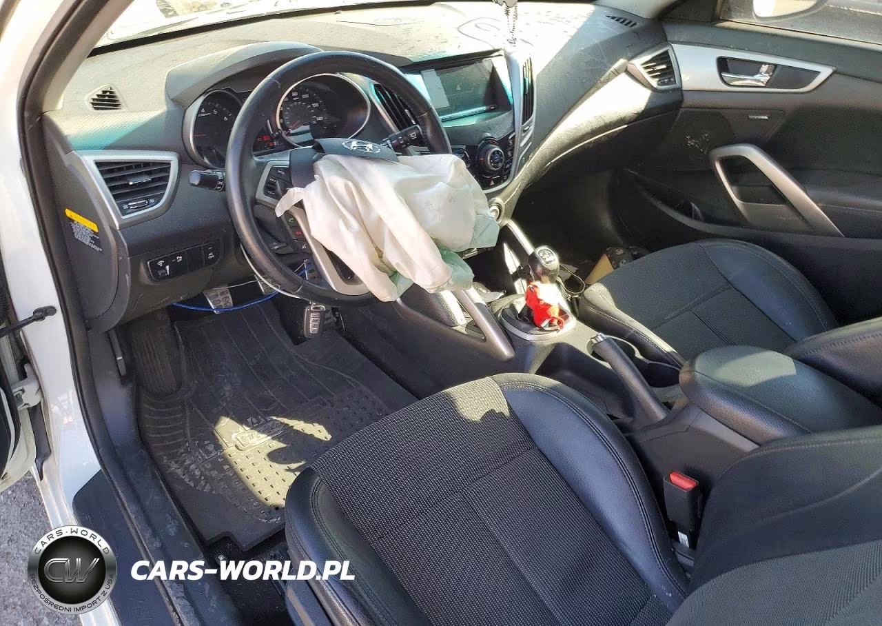 2013 Hyundai Veloster Base VIN:KMHTC6AD8DU176393 - 8