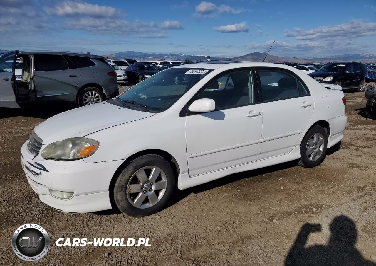 2004 Toyota Corolla Ce VIN:1NXBR32E74Z325943 - 1
