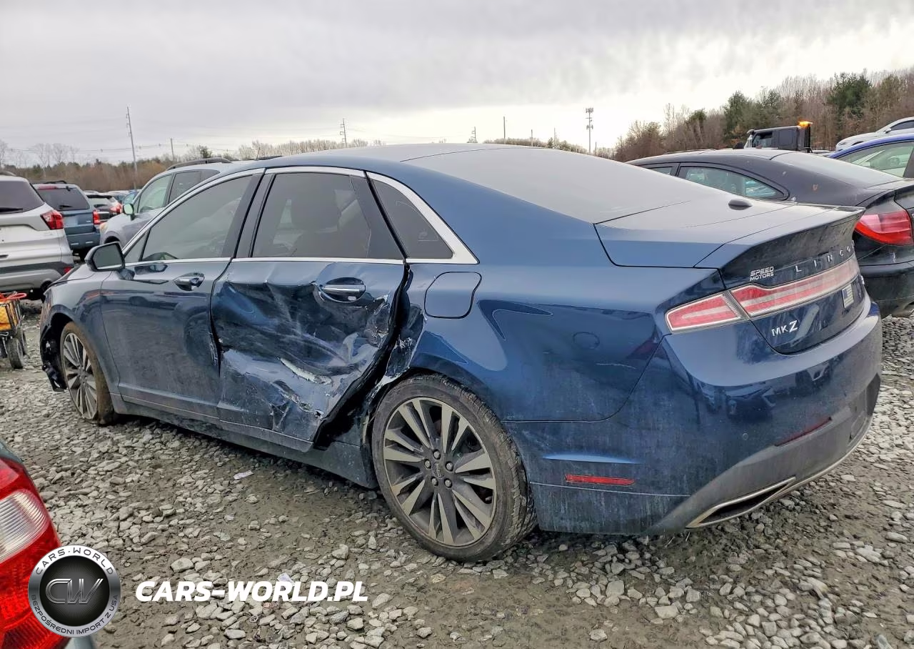 2017 Lincoln Mkz Reserve VIN:3LN6L5F91HR662407 - 2