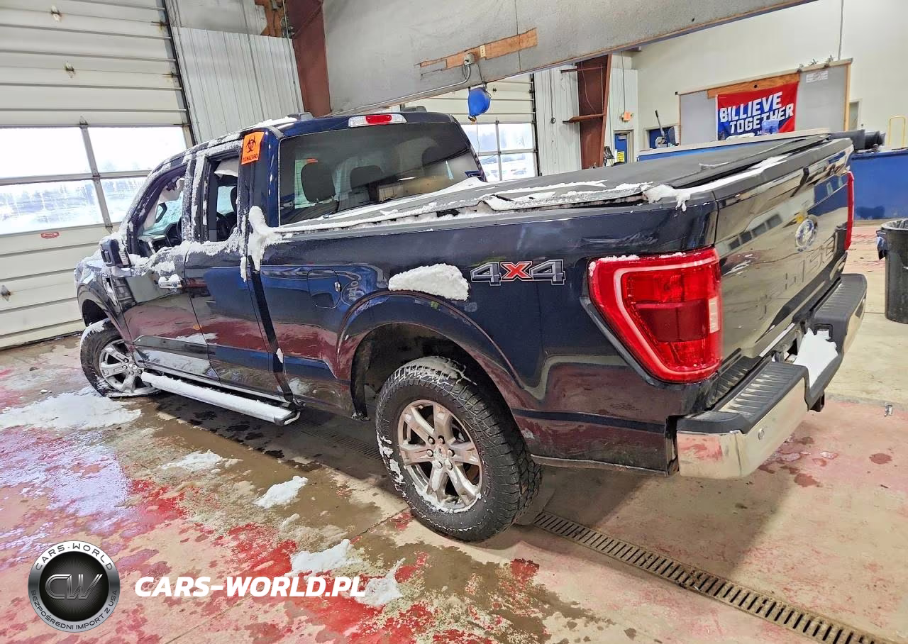 2021 Ford F150 Super Cab VIN:1FTEX1EP3MFC23875 - 2