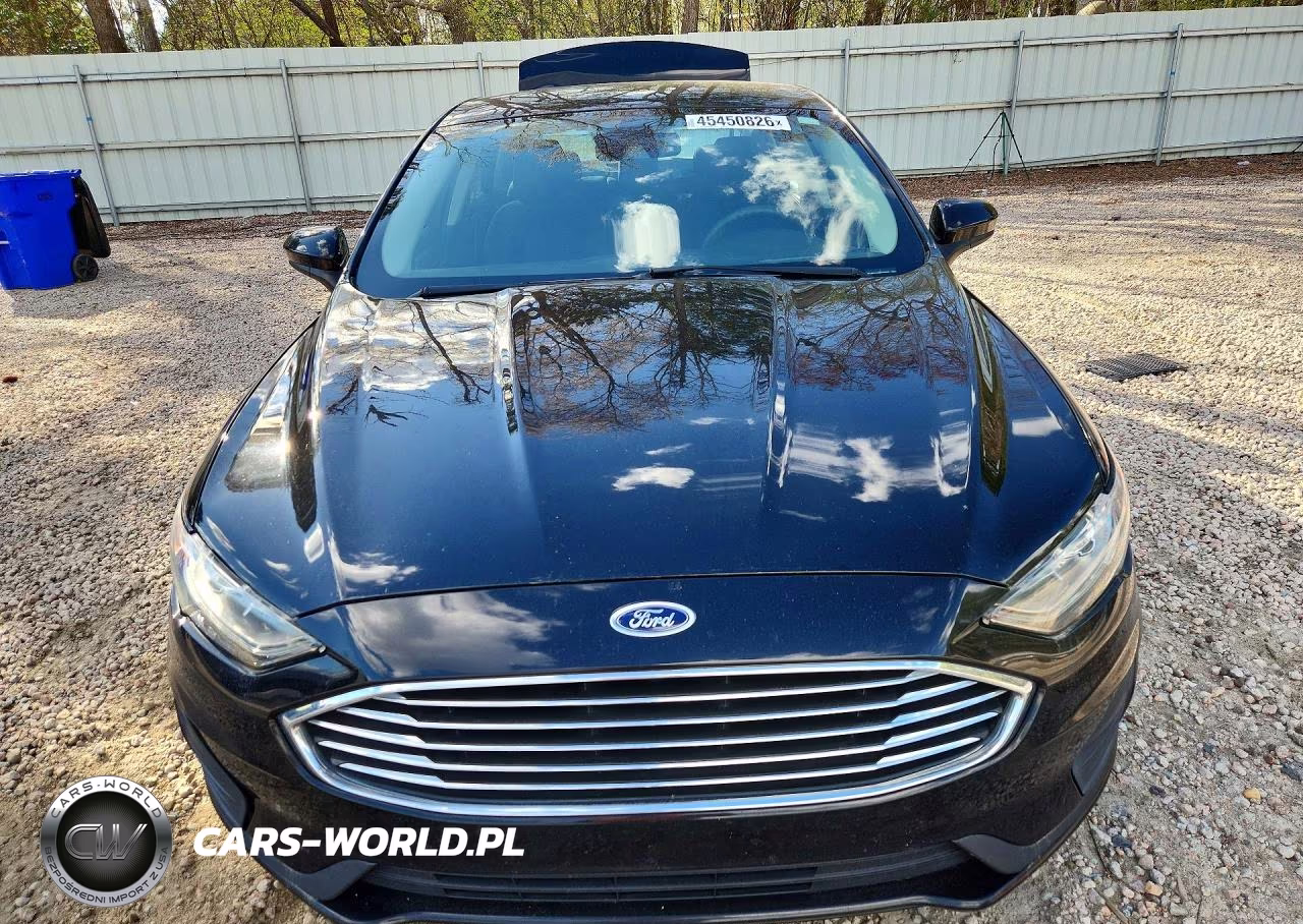 2019 Ford Fusion Se VIN:3FA6P0LU3KR153615 - 5