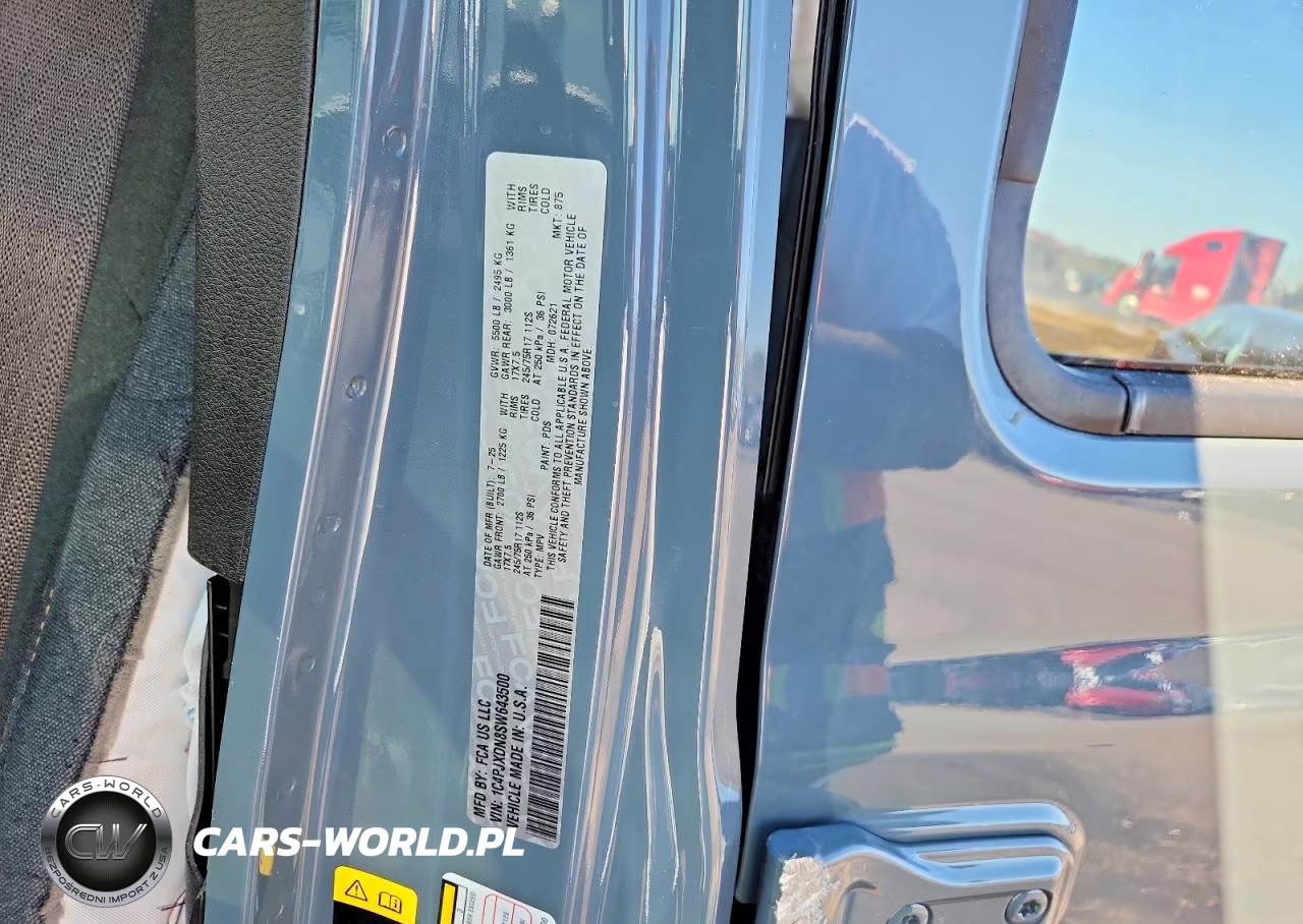 2025 Jeep Wrangler Sport VIN:1C4PJXDN8SW643500 - 13