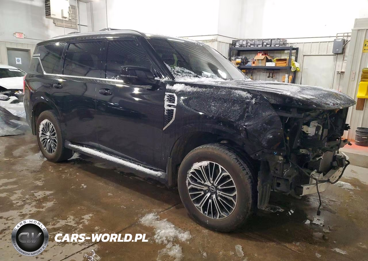 2025 Nissan Armada Platinum VIN:JN8AY3EB5S9100705 - 4