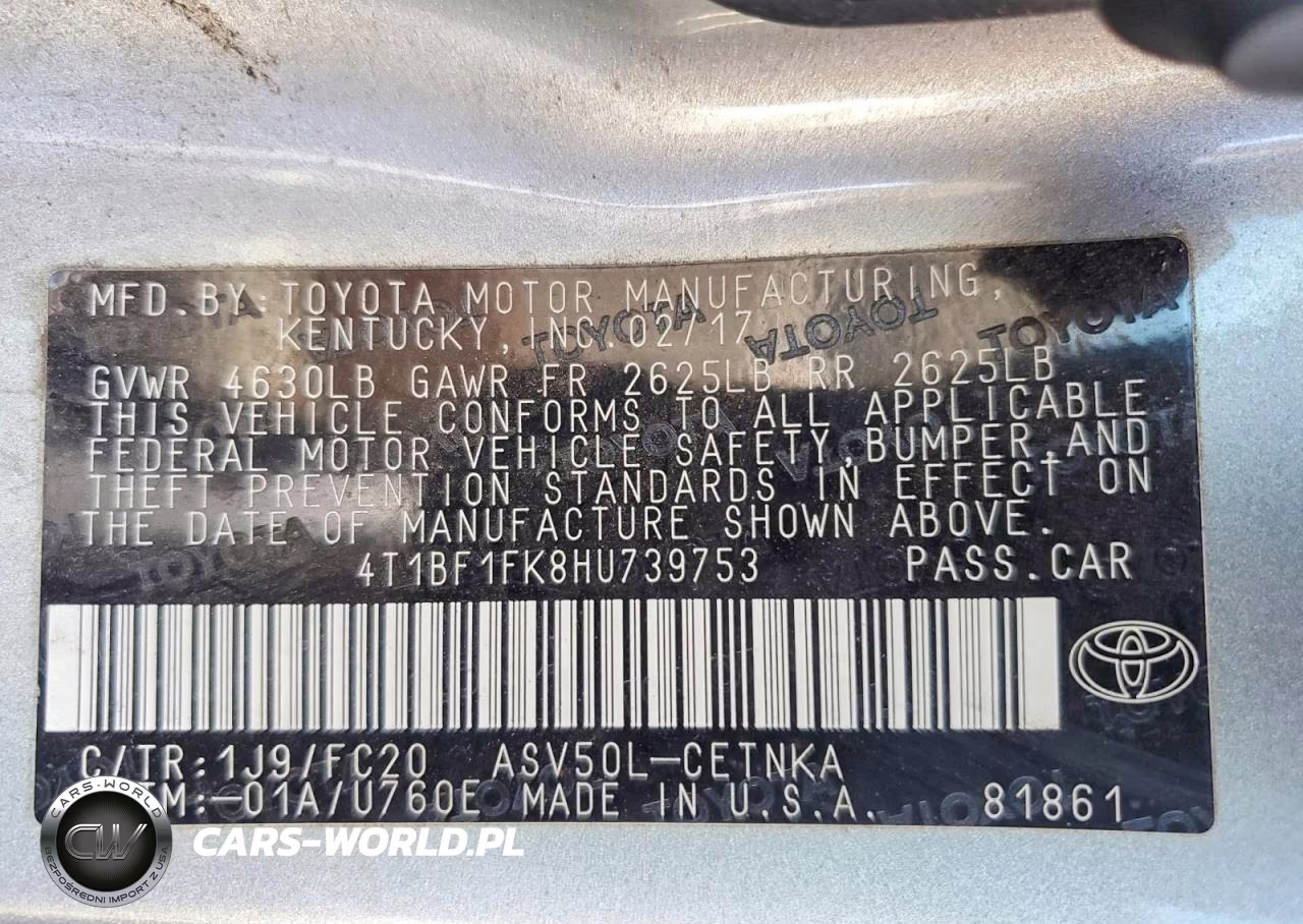 2017 Toyota Camry Le VIN:4T1BF1FK8HU739753 - 13