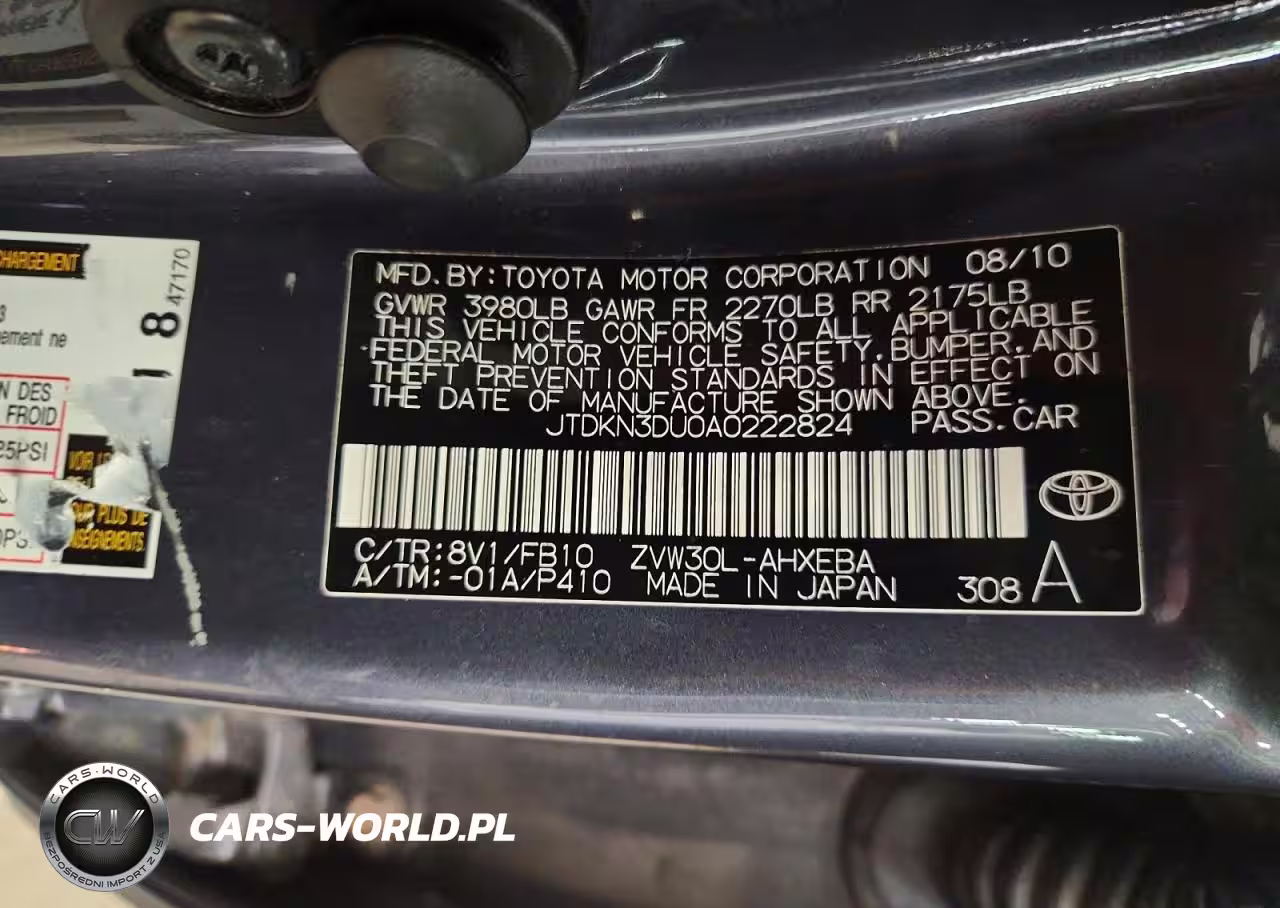 2010 Toyota Prius Iii VIN:JTDKN3DU0A0222824 - 12
