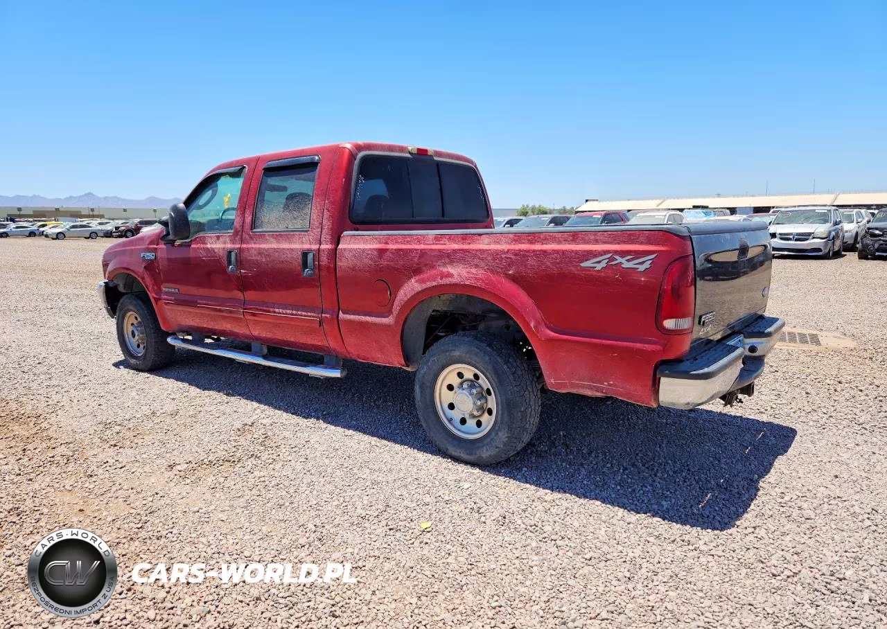 2003 Ford F250 Super Duty VIN:1FTNW21F63EA24104 - 2