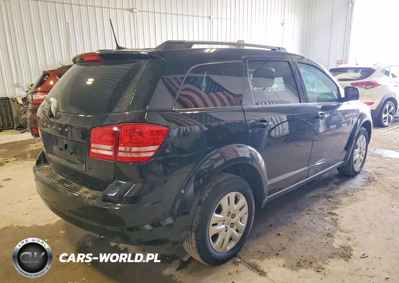2018 Dodge Journey Se VIN:3C4PDCAB0JT443936 - 3