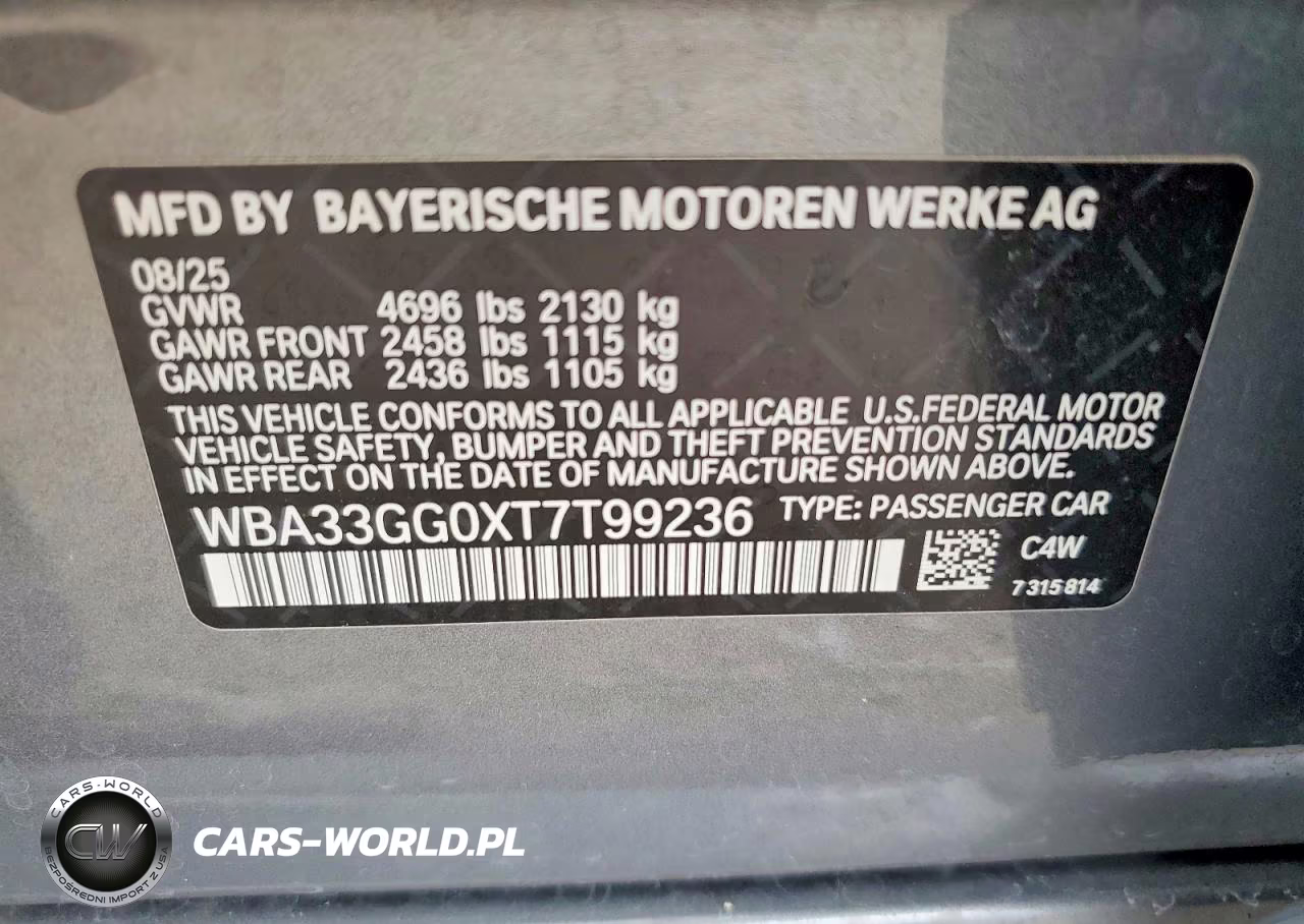 2026 BMW M235Xi VIN:WBA33GG0XT7T99236 - 12