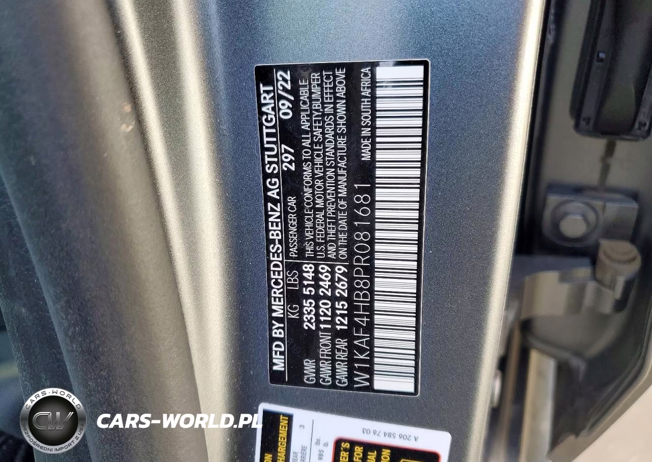 2023 Mercedes-Benz C 300 4Matic VIN:W1KAF4HB8PR081681 - 12