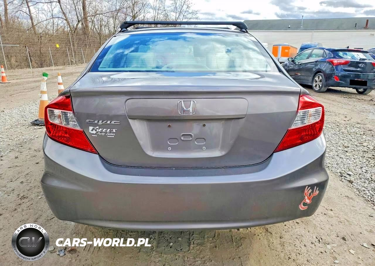 2012 Honda Civic Lx VIN:19XFB2F59CE377182 - 6