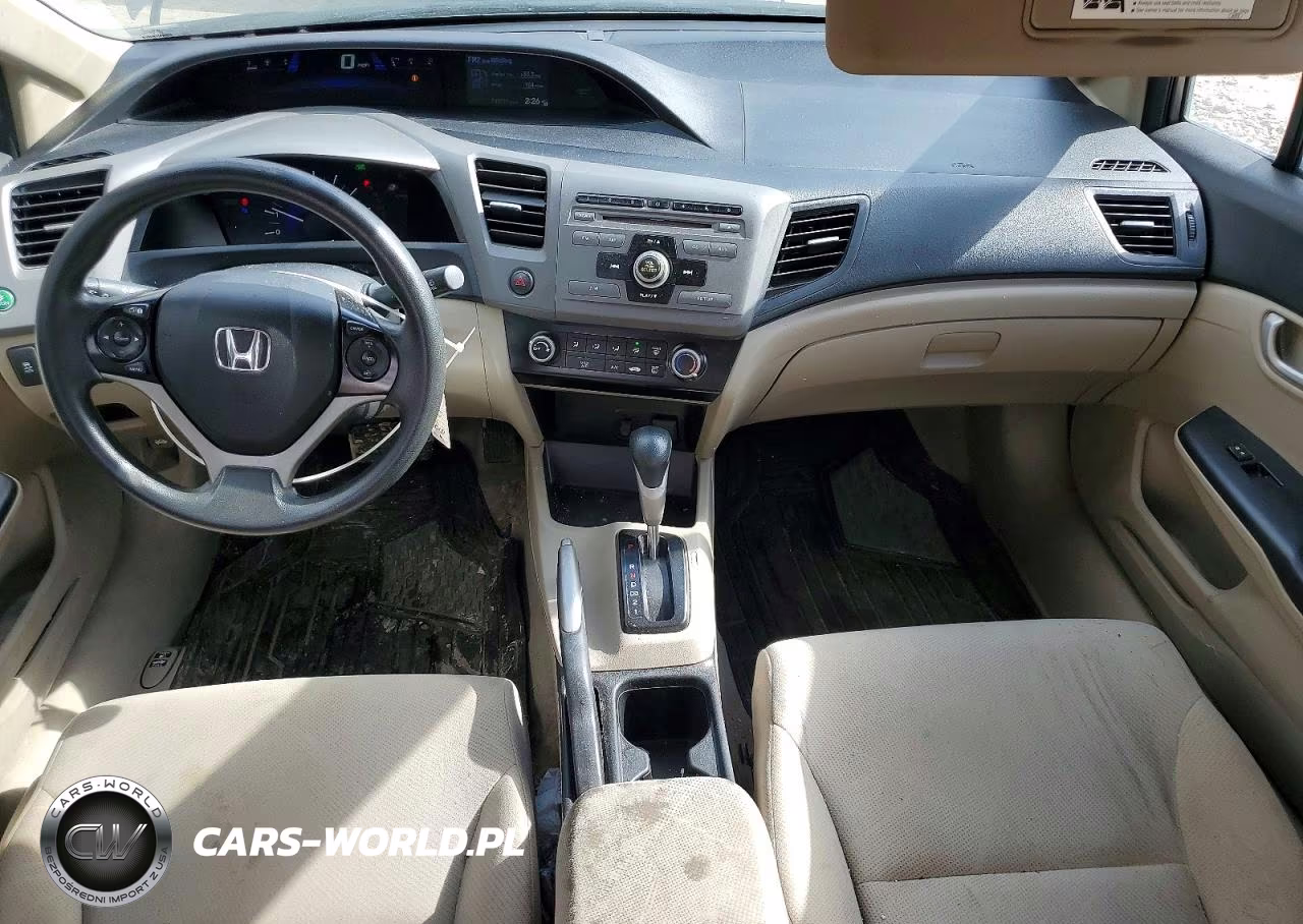 2012 Honda Civic Lx VIN:19XFB2F59CE377182 - 8