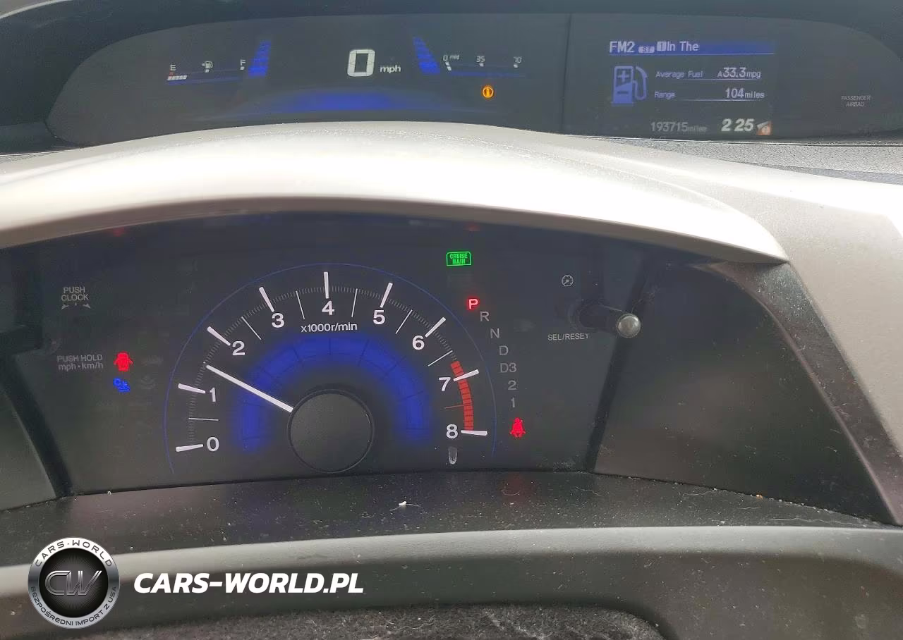 2012 Honda Civic Lx VIN:19XFB2F59CE377182 - 9