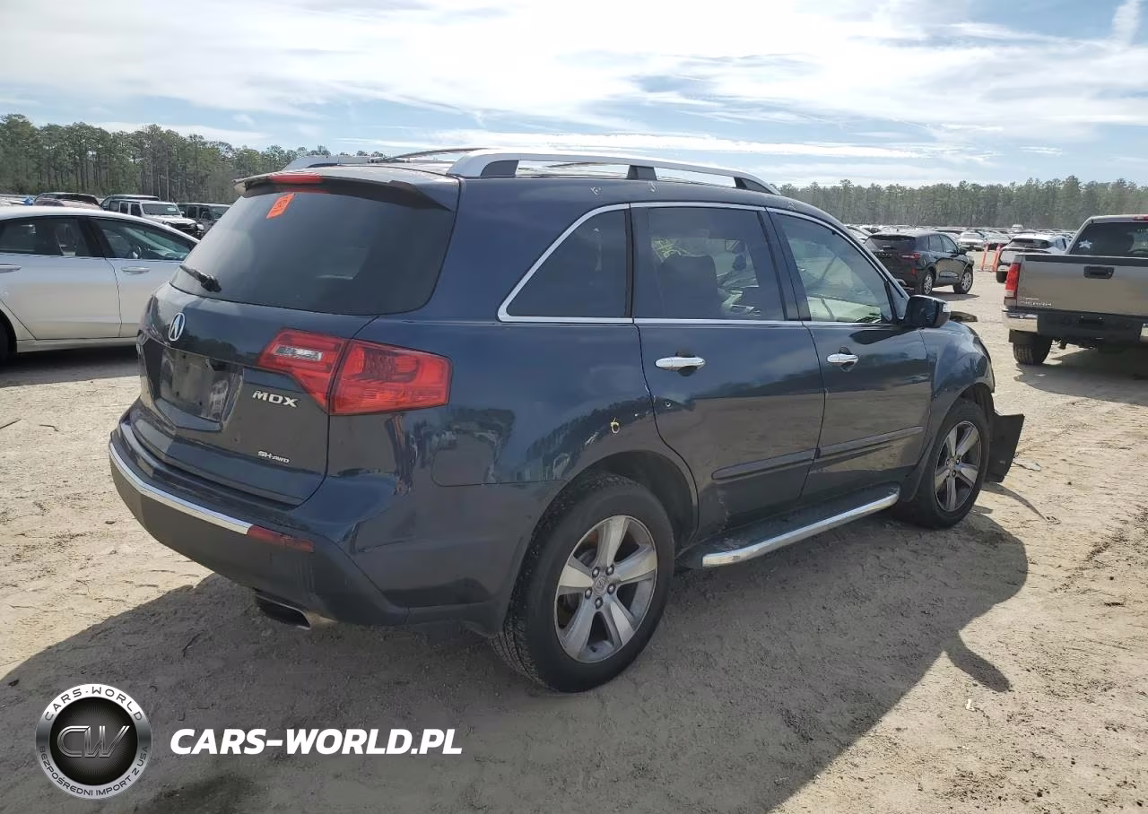2012 Acura Mdx Technology VIN:2HNYD2H36CH511336 - 3