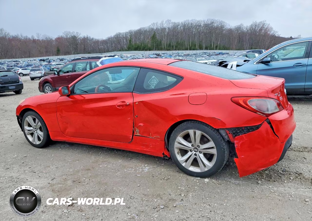 2011 Hyundai Genesis Coupe VIN:KMHHT6KD9BU061450 - 2