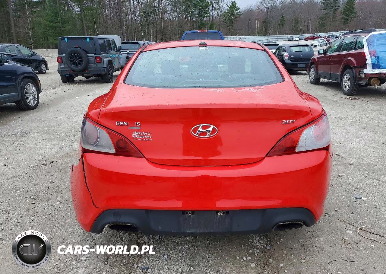 2011 Hyundai Genesis Coupe VIN:KMHHT6KD9BU061450 - 6
