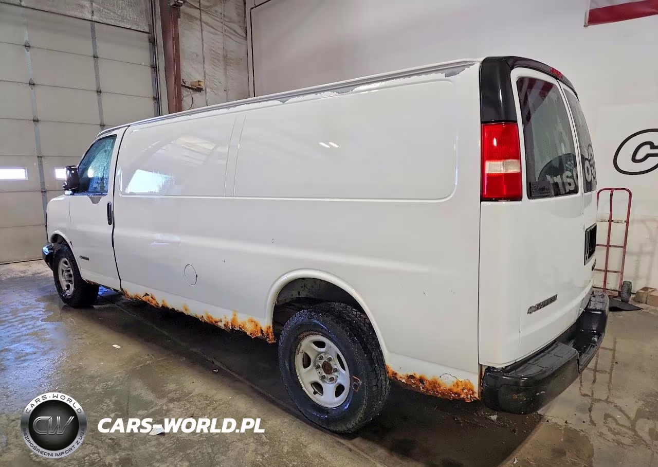 2003 Chevrolet Express G2500 VIN:1GCFG29T831160818 - 2