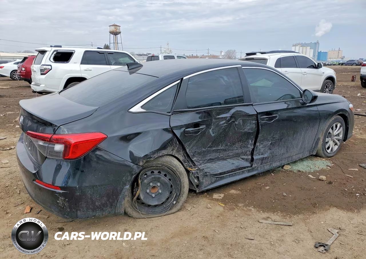 2024 Honda Civic Lx VIN:2HGFE2F25RH557013 - 3