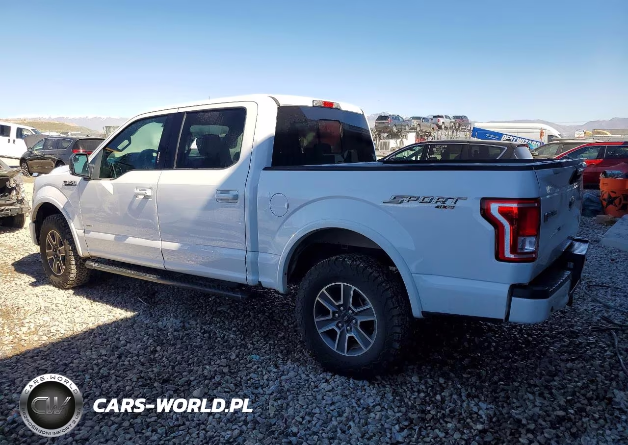 2016 Ford F150 Supercrew VIN:1FTEW1EG1GKE56488 - 2