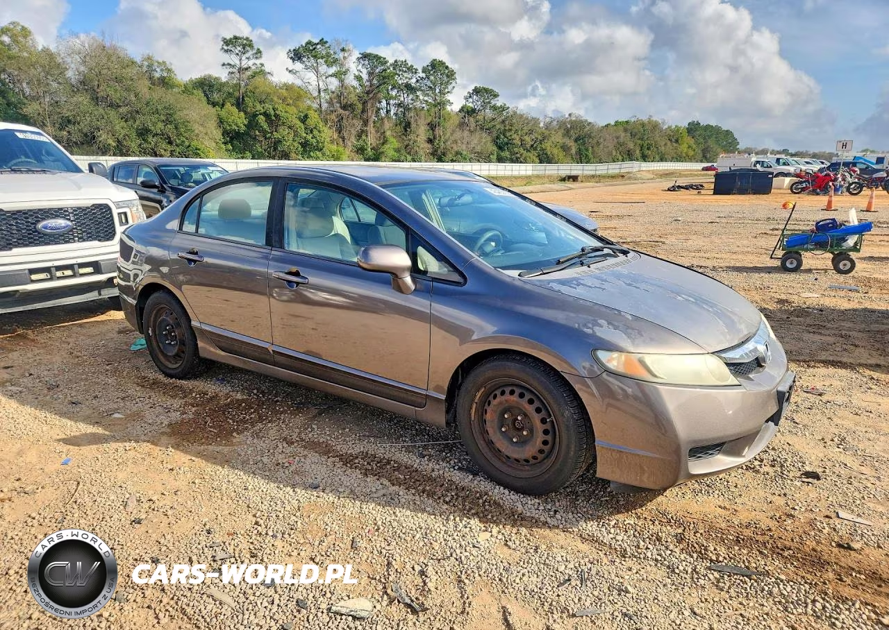 2009 Honda Civic Lx VIN:19XFA16509E034850 - 4