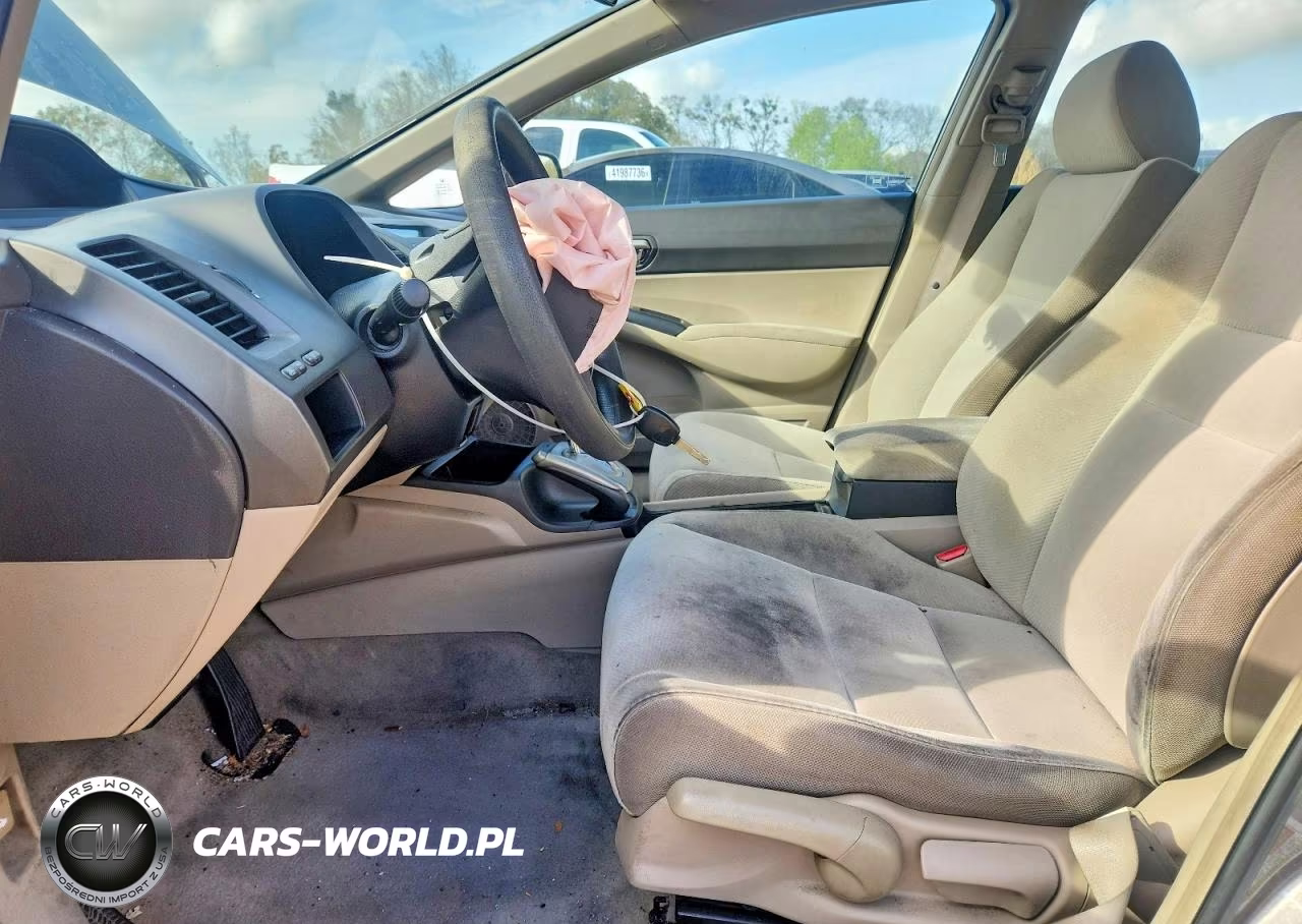 2009 Honda Civic Lx VIN:19XFA16509E034850 - 7