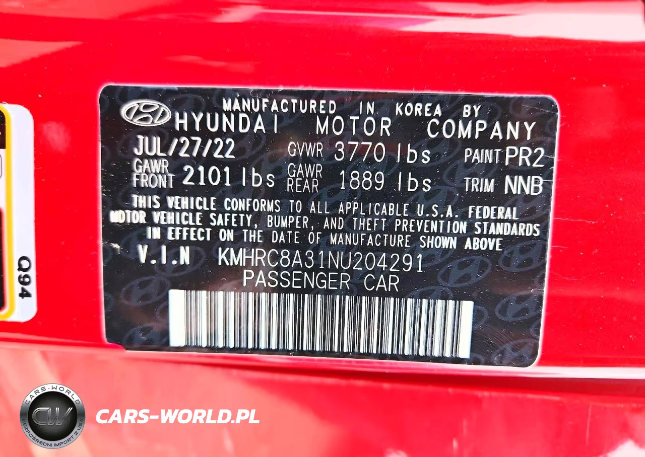 2022 Hyundai Venue Limited VIN:KMHRC8A31NU204291 - 13