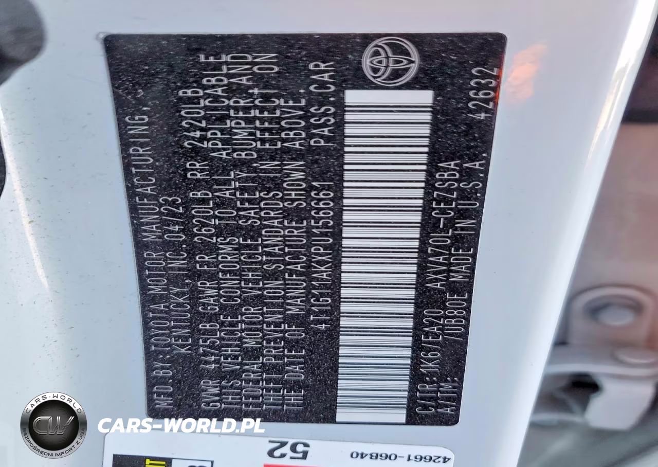 2023 Toyota Camry Se Night Shade VIN:4T1G11AKXPU156661 - 12
