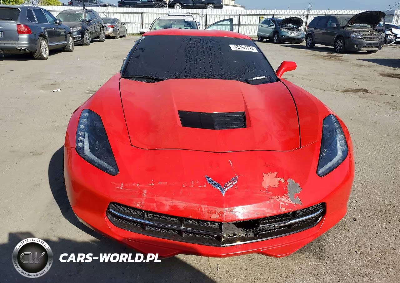 2015 Chevrolet Corvette Stingray 1Lt VIN:1G1YB2D73F5121268 - 5