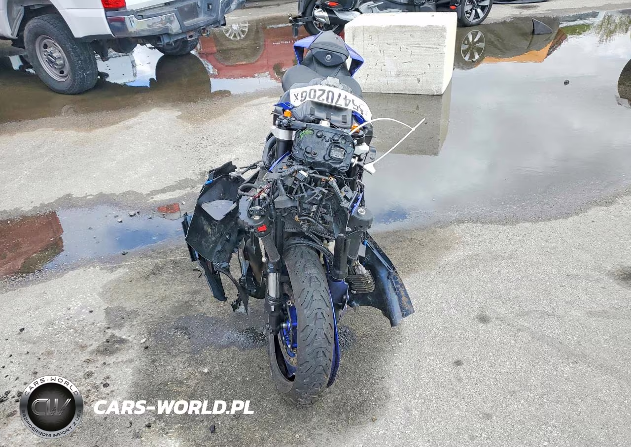 2024 Yamaha Yzfr7 VIN:JYARM38E4RA009347 - 2