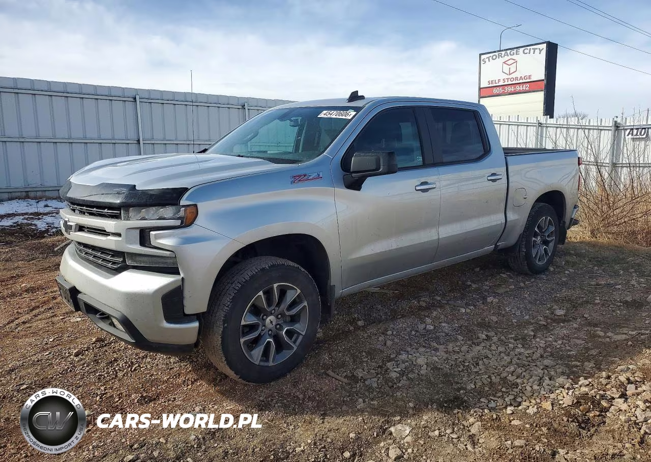 2019 Chevrolet Silverado K1500 Rst VIN:1GCUYEED6KZ395660 - 1