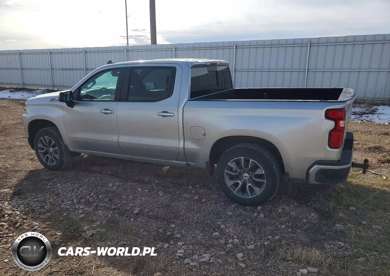 2019 Chevrolet Silverado K1500 Rst VIN:1GCUYEED6KZ395660 - 2