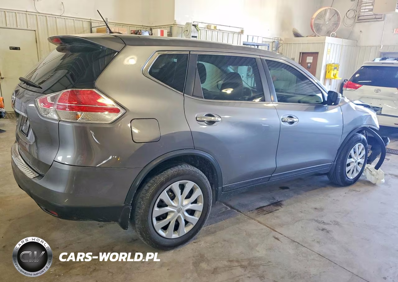 2015 Nissan Rogue S VIN:KNMAT2MT6FP572458 - 3