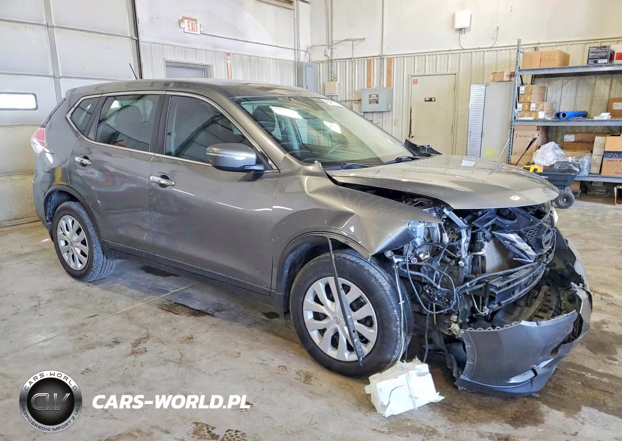 2015 Nissan Rogue S VIN:KNMAT2MT6FP572458 - 4