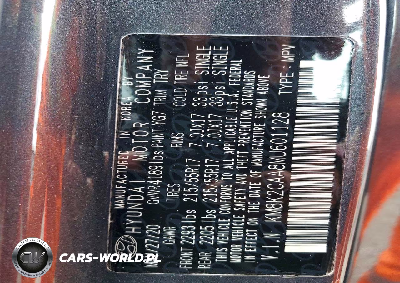 2021 Hyundai Kona Sel VIN:KM8K2CAA8MU601128 - 14