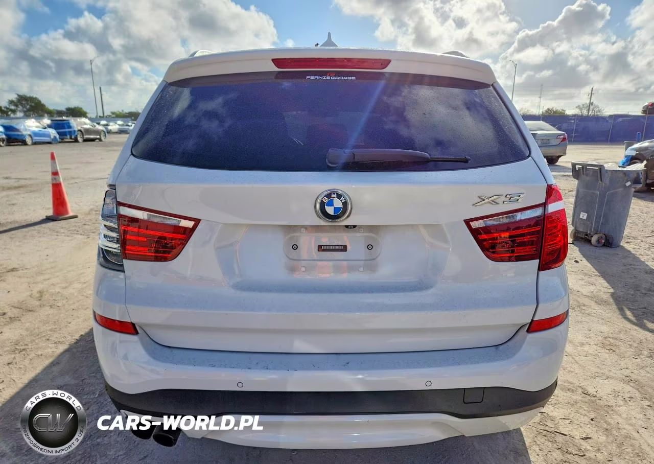 2017 BMW X3 Sdrive28I VIN:5UXWZ7C34H0V92706 - 6