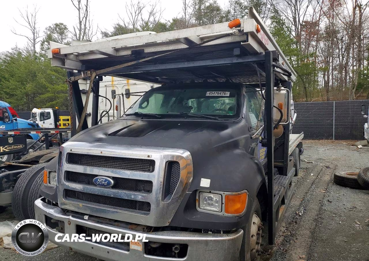 2008 Ford F650 Super Duty Rollback Truck VIN:3FRWX65F58V680621 - 2