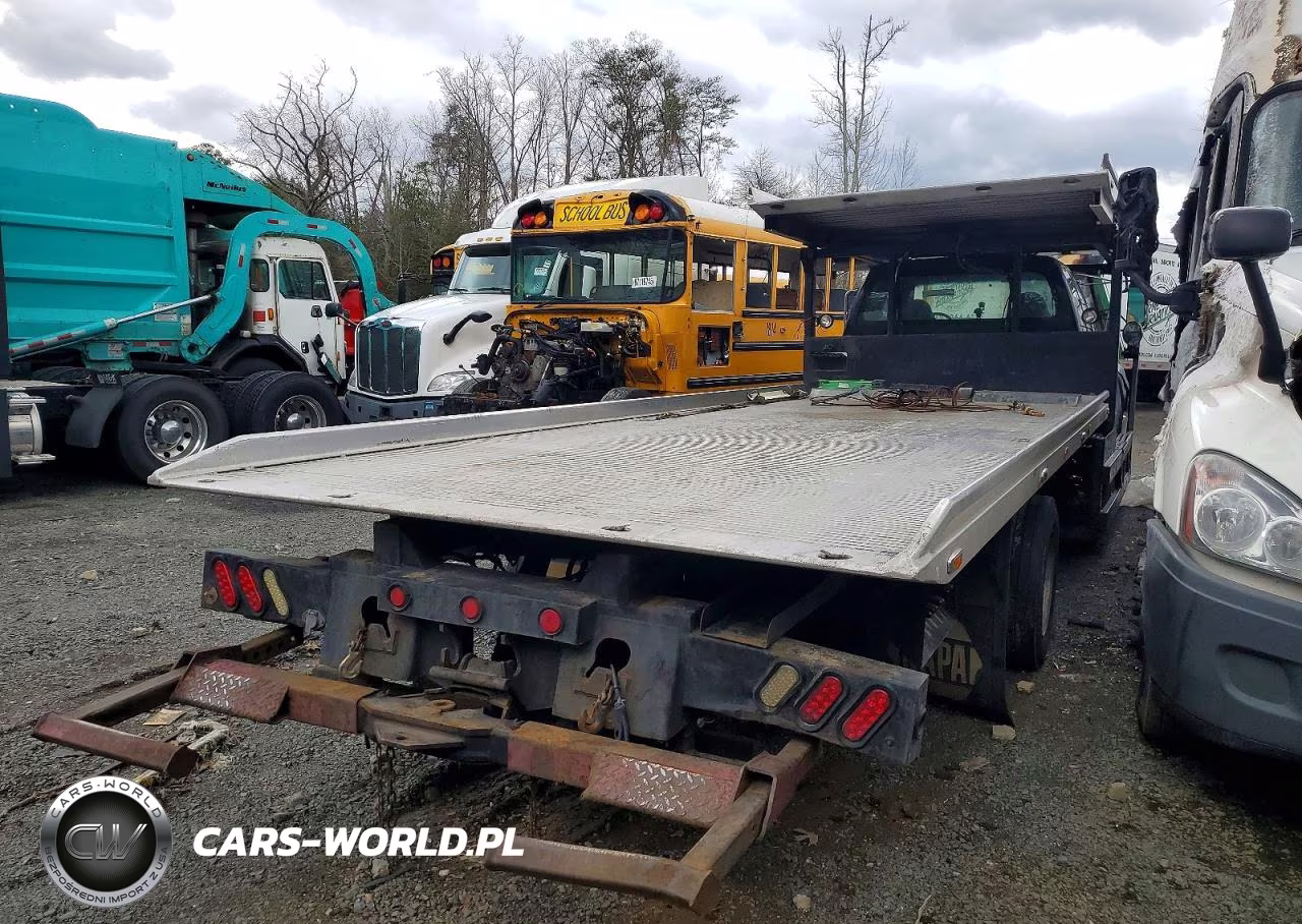 2008 Ford F650 Super Duty Rollback Truck VIN:3FRWX65F58V680621 - 4