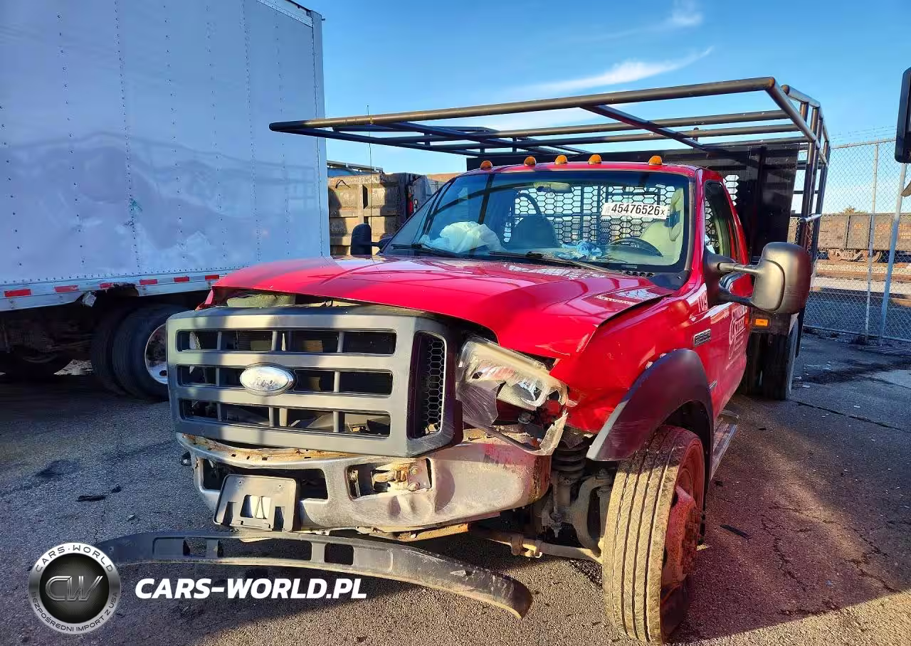 2007 Ford F550 Super Duty Flatbed Truck