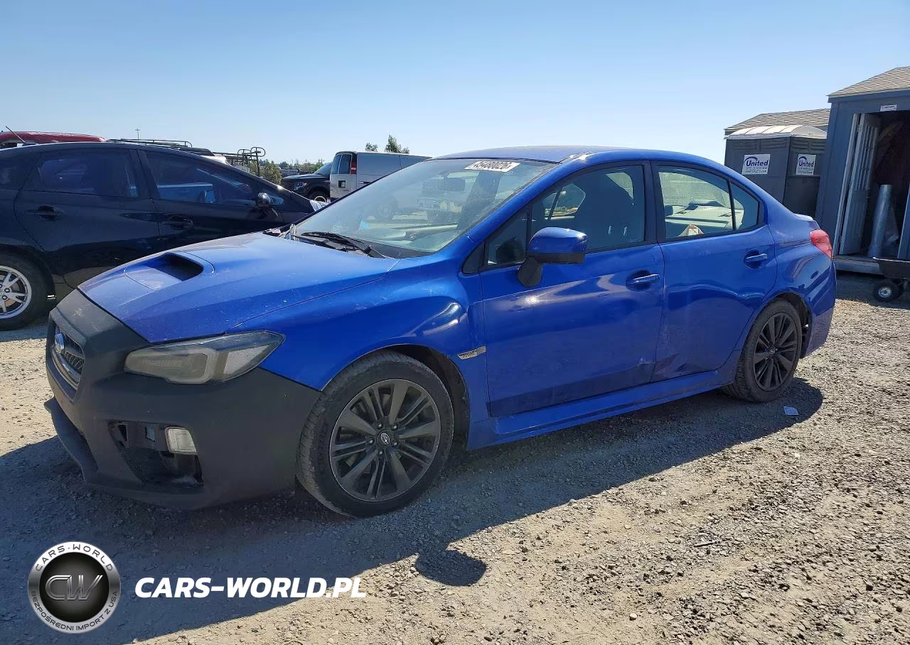 2016 Subaru Wrx Limited Manual VIN:JF1VA1B66G9833193 - 1
