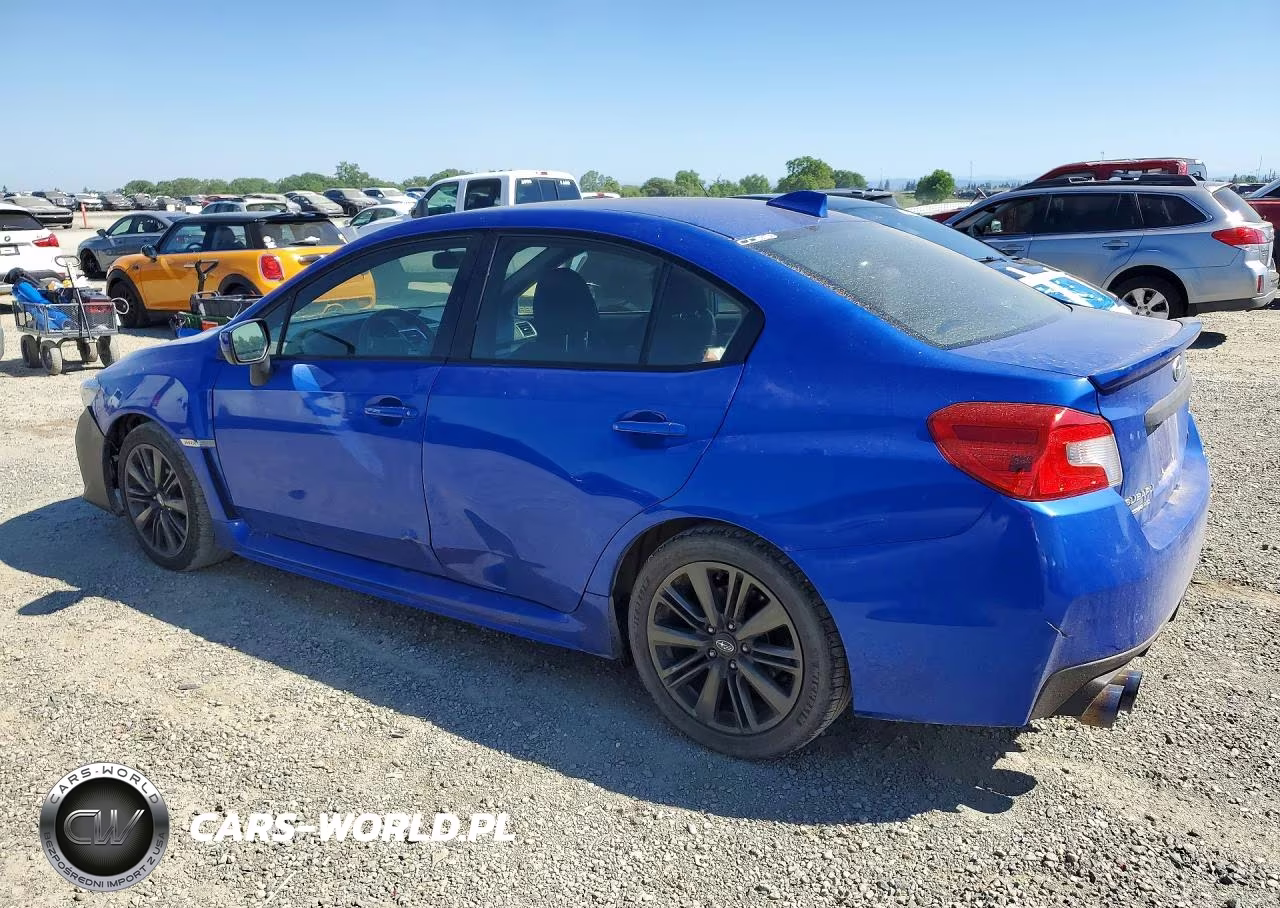 2016 Subaru Wrx Limited Manual VIN:JF1VA1B66G9833193 - 2