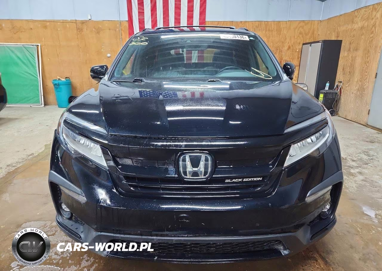 2022 Honda Pilot Black VIN:5FNYF6H78NB036176 - 5