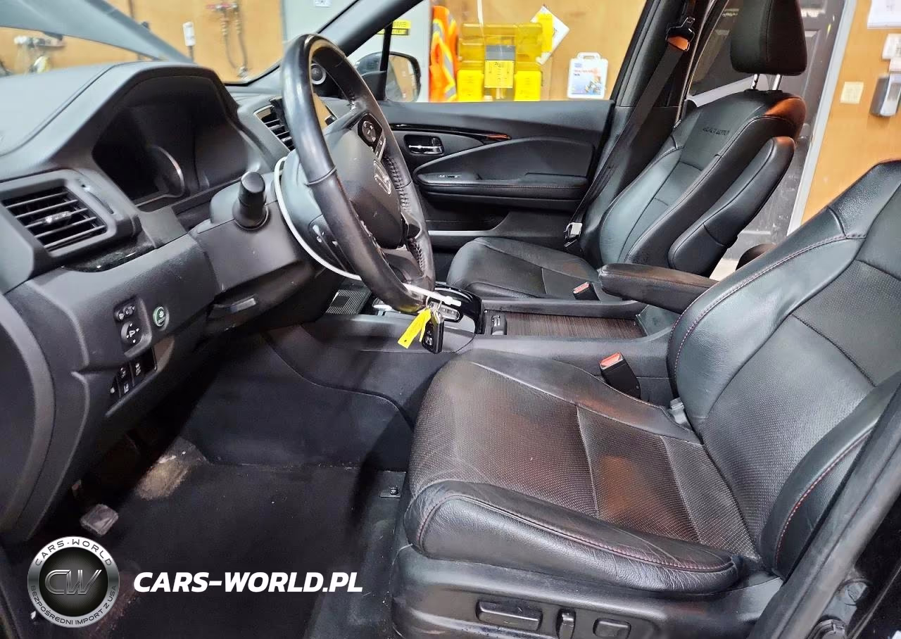 2022 Honda Pilot Black VIN:5FNYF6H78NB036176 - 7
