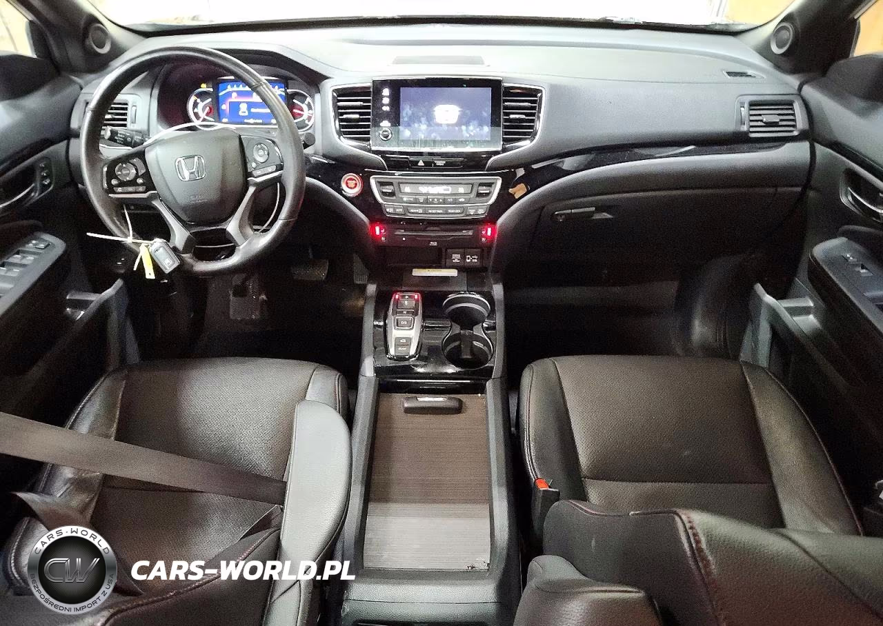2022 Honda Pilot Black VIN:5FNYF6H78NB036176 - 8