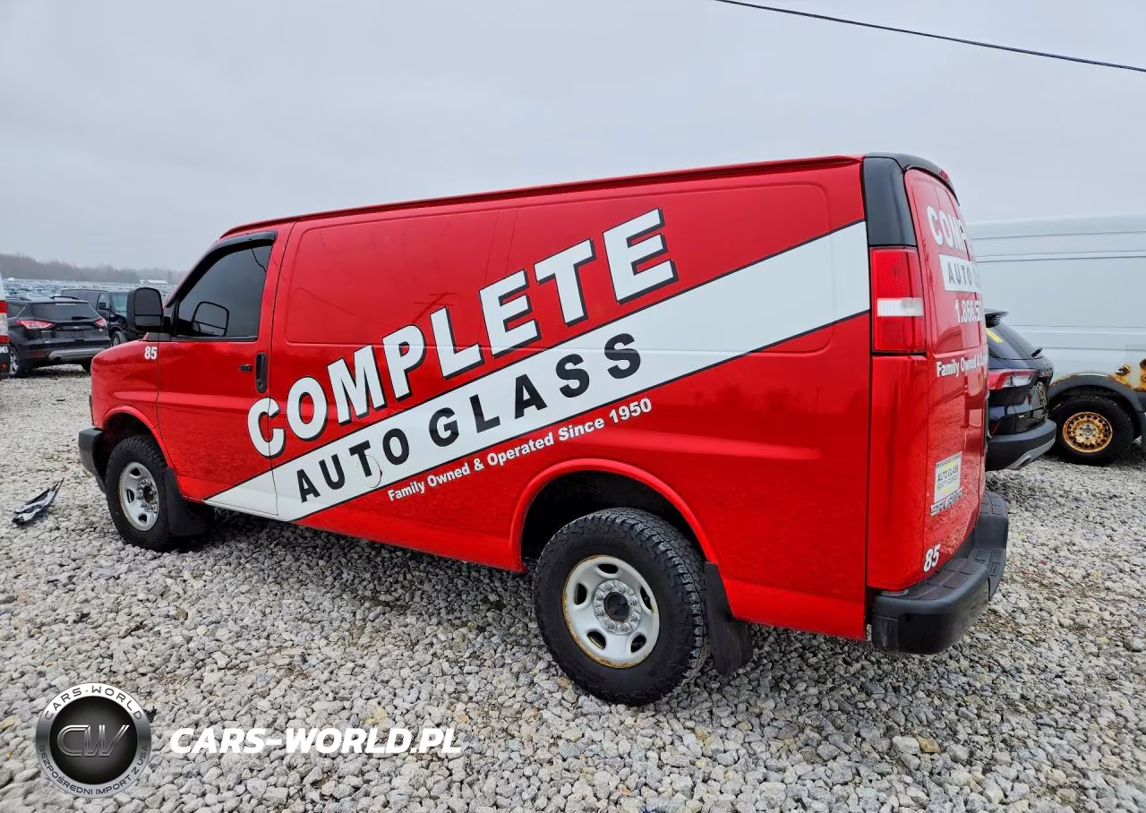 2022 GMC Savana G2500 VIN:1GTW7AFP2N1154596 - 2
